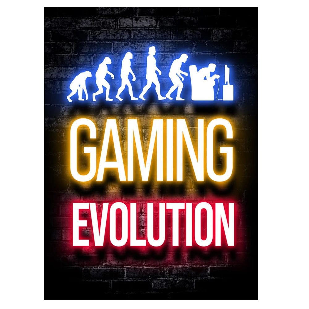 Canvanation AC359-8 / 30X40cm Affiche Chambre Gaming Neon