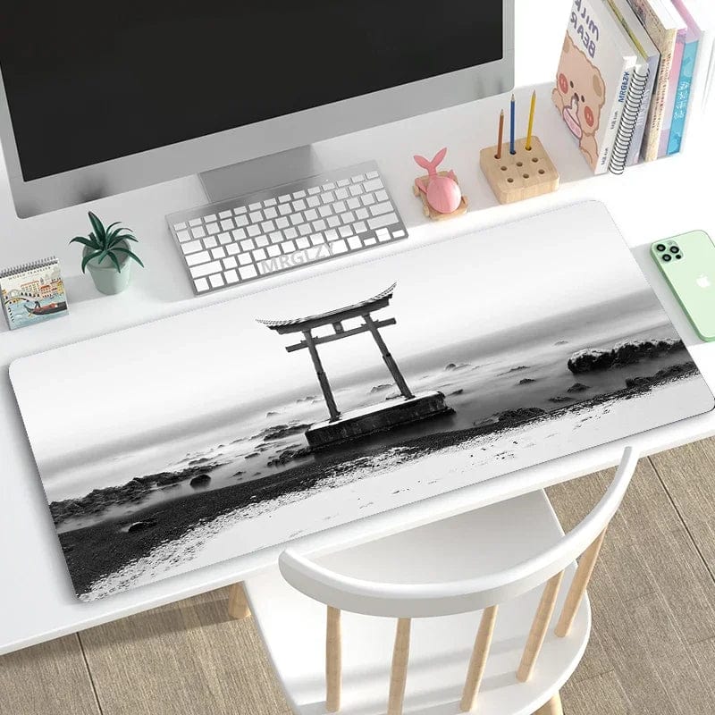 Canvanation Tapis De Souris - Paysage Japonais Sakura