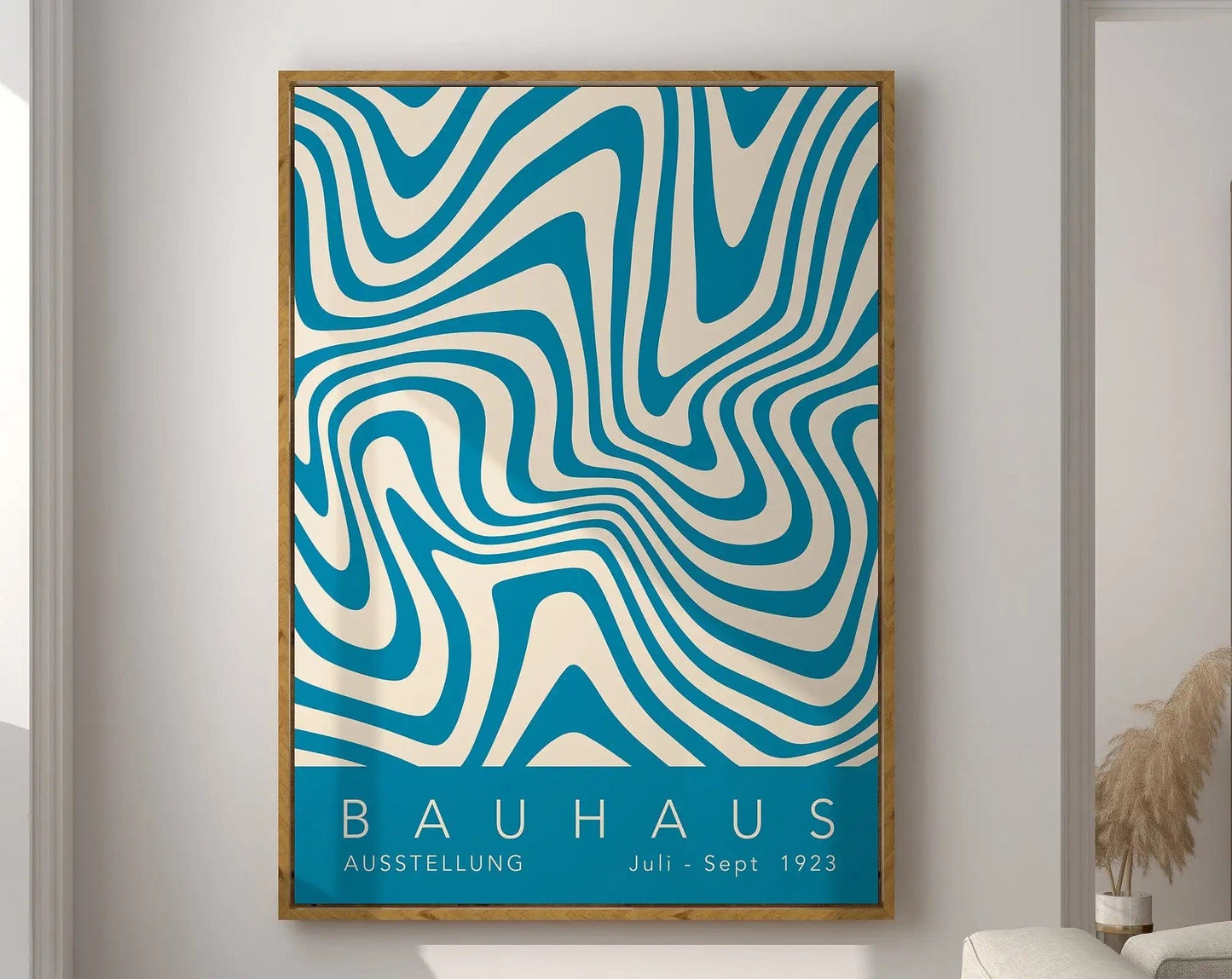 Canvanation 14 / 20x30cm Affiche Moderne Salon Bauhaus