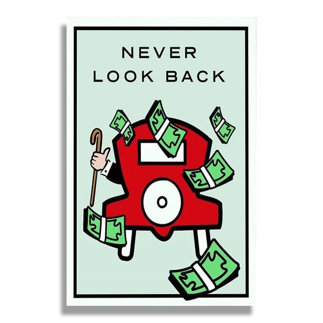 Canvanation SW406 / 60X90cm Affiche Monopoly Citation De Motivation
