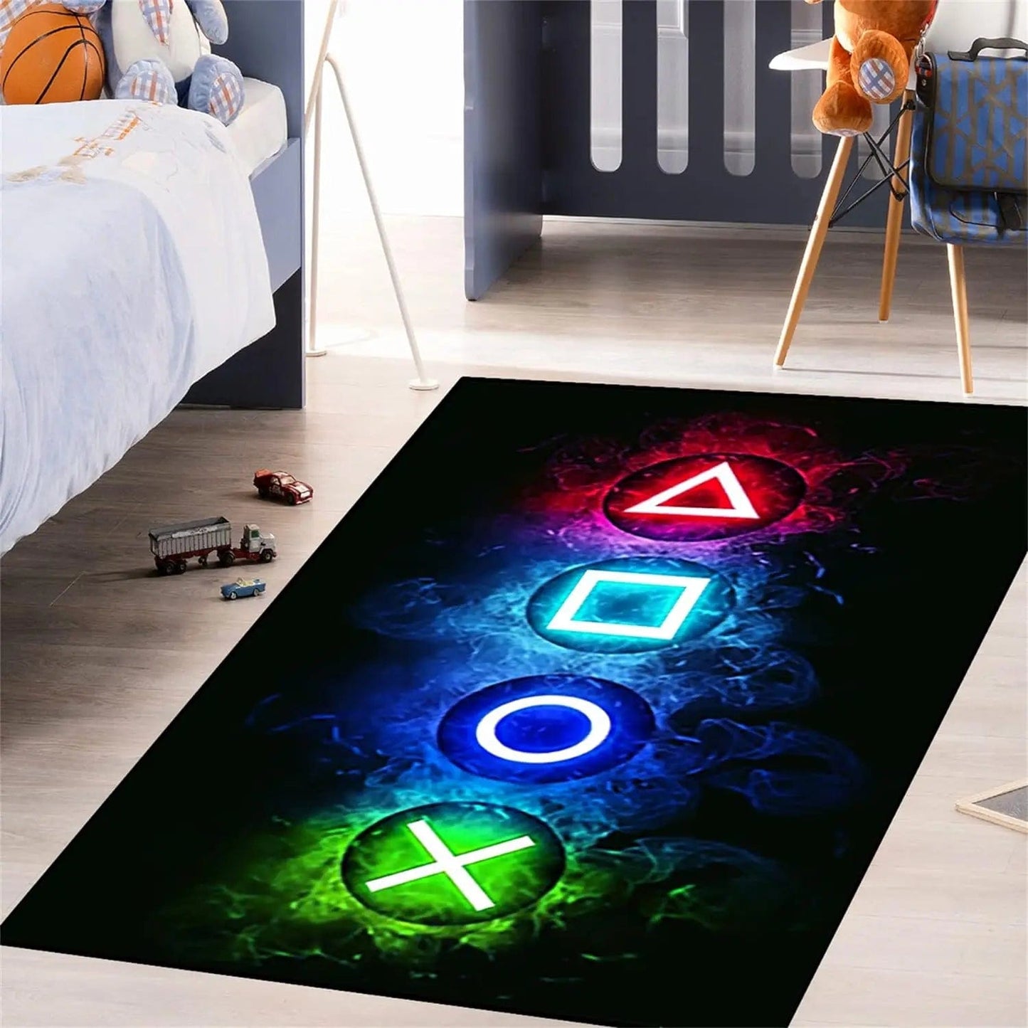 Canvanation Tapis De Chambre Gamer Manette