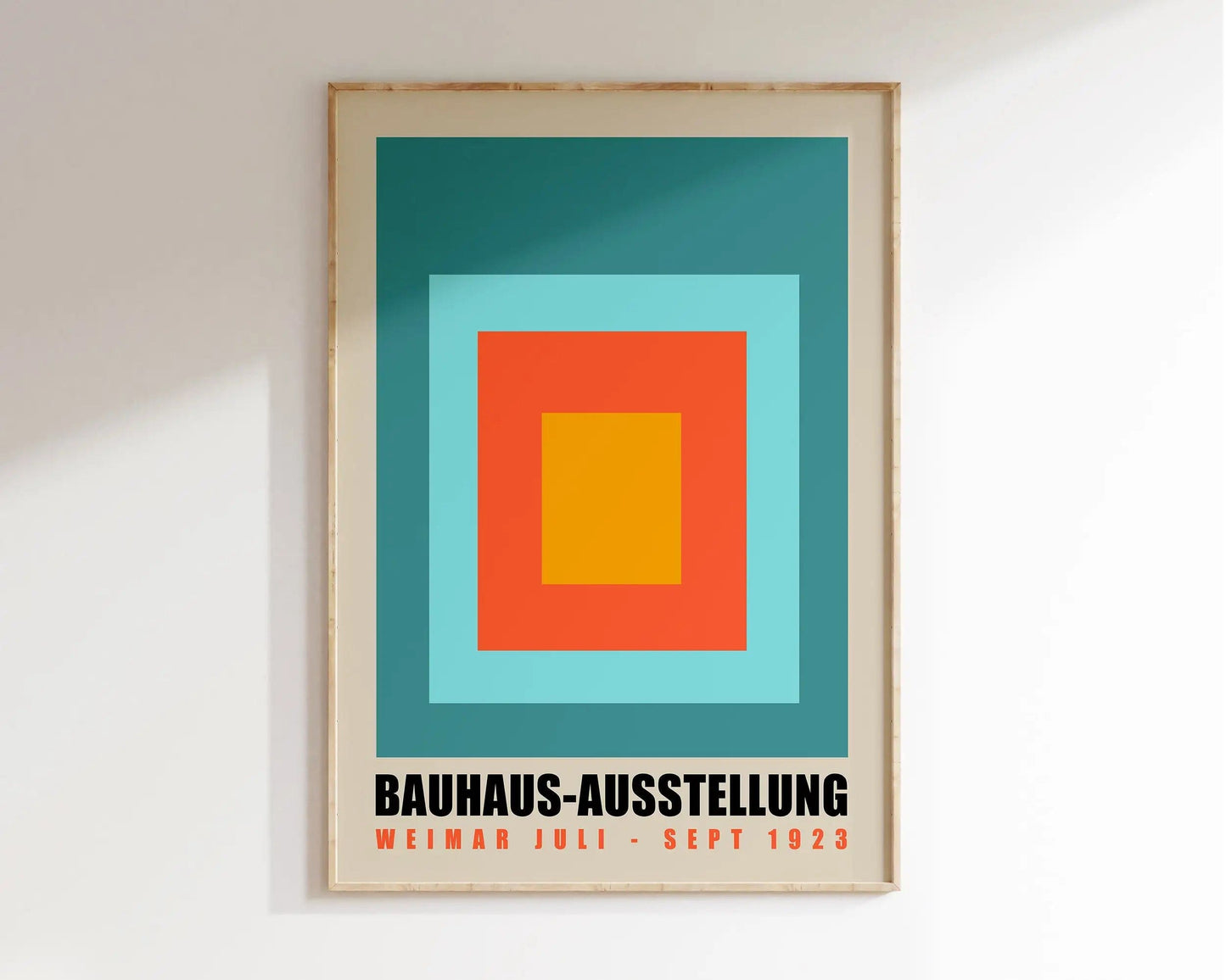 Canvanation 05 / 50x70cm Affiche Moderne Salon Bauhaus