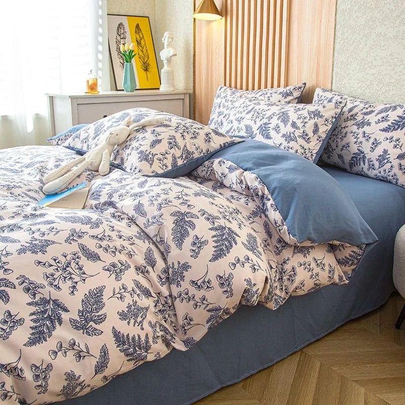 Canvanation 6 / 150x200cm 1pc Housse De Couette - Nature Imprimé Fleurs