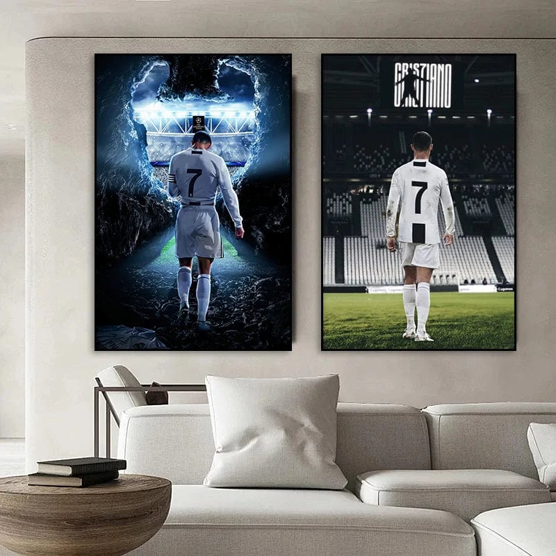 Canvanation Affiche Joueur De Football