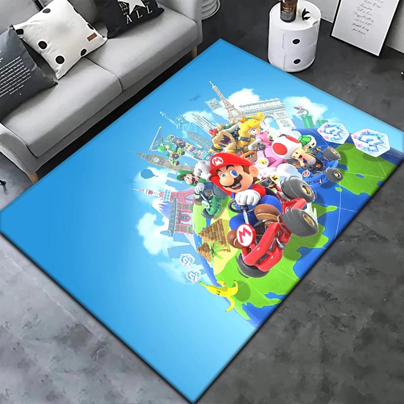 Canvanation model7 / 60x90cm (23x35 in) Tapis De Chambre - Super Mario Game HD