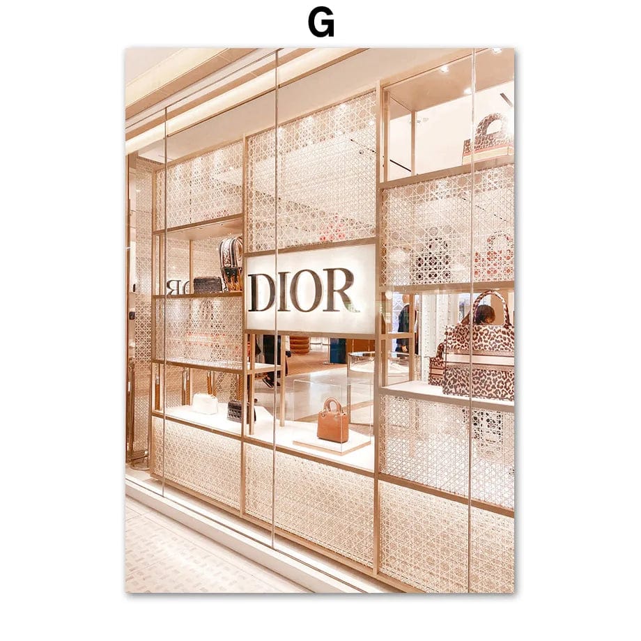 Canvanation G / 60X100 cm Affiche Marque De Luxe Dior