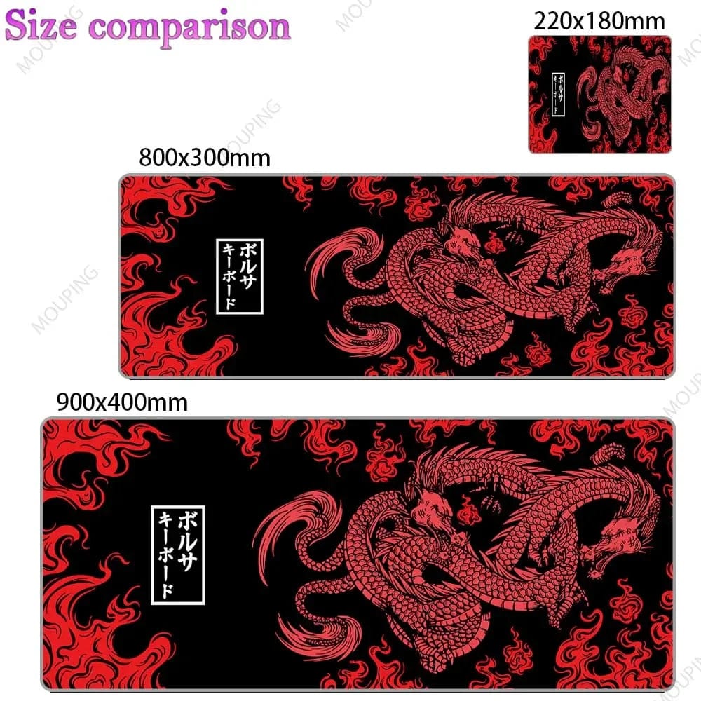 Canvanation 2 / 90x40x4 Cm Tapis De Souris - Dragon