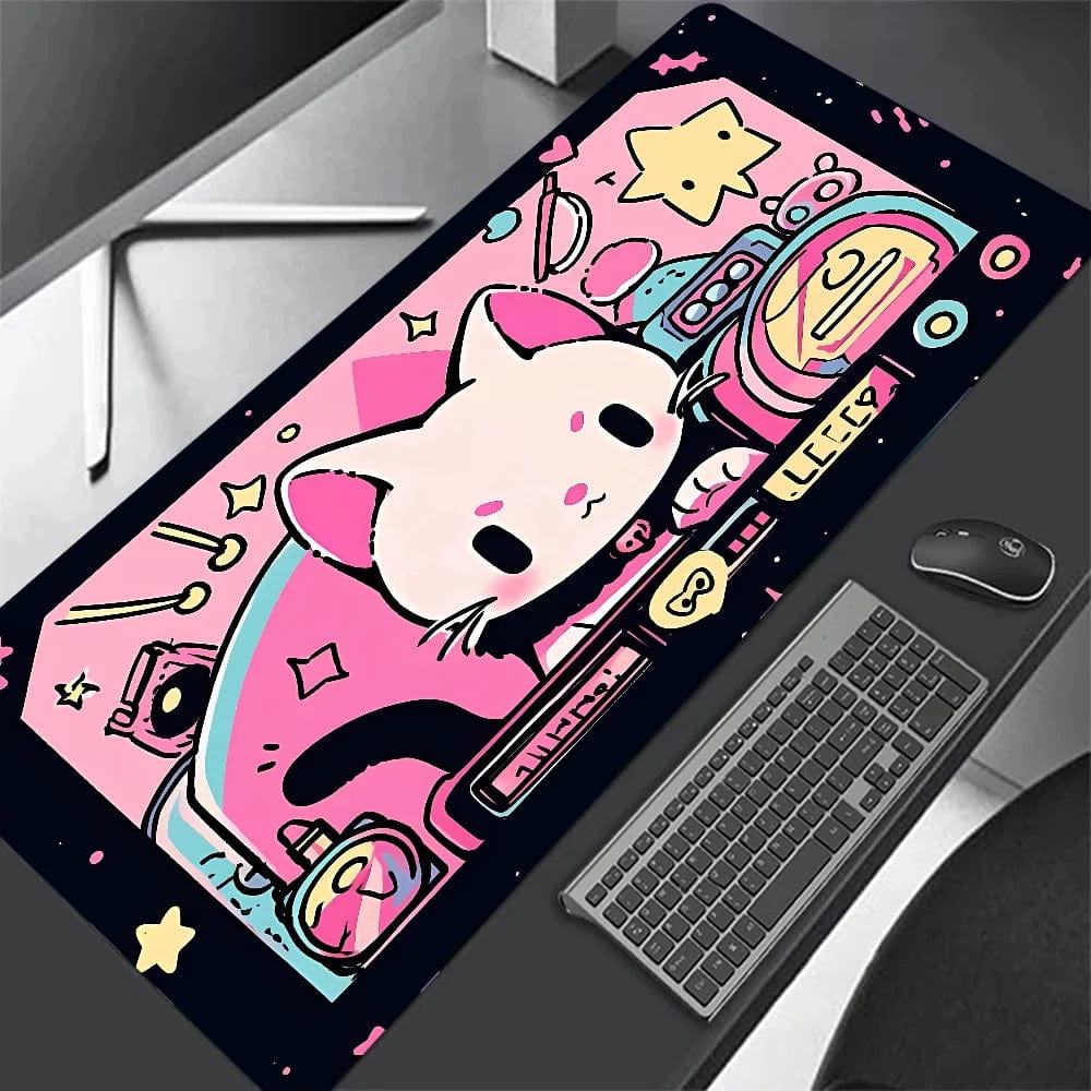 Canvanation z4 / 900x400x4mm Tapis De Souris - Kawai Chat