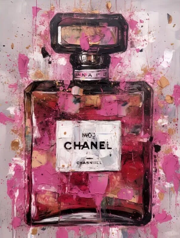 Canvanation Cadre Chanel Rose