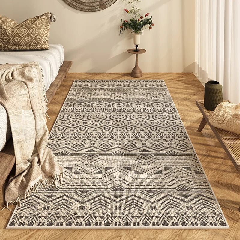 Canvanation 2 / 140x200cm Tapis De Salon Beige Bohemien