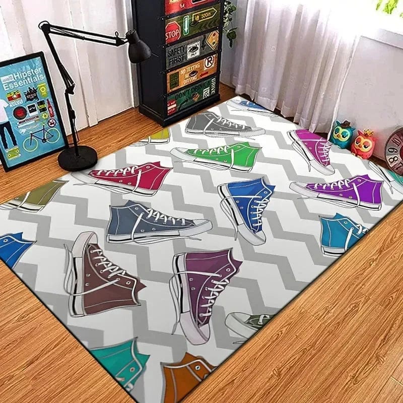 Canvanation 8 / 80x120cm Tapis De Chambre - Sneakers