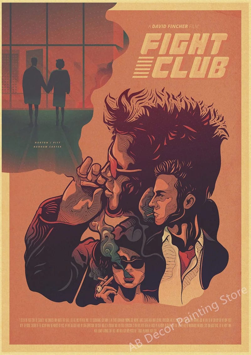 Canvanation 12 / 42cmx30cm Poster Film Vintage Fight Club
