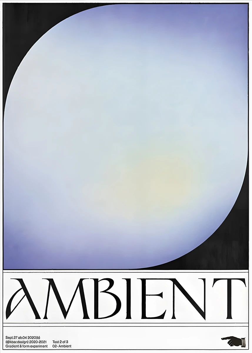 Affiche Abstrait Art Japonais