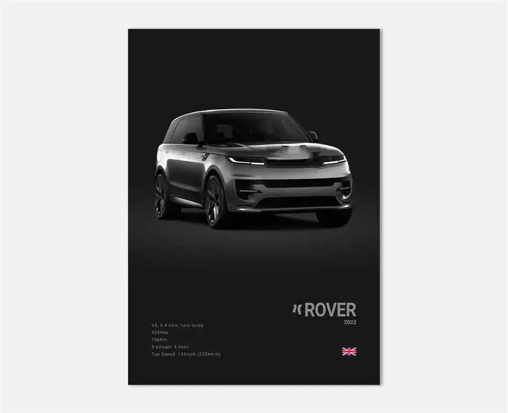 Canvanation 15 / 50x70cm Affiche Voiture De Sport