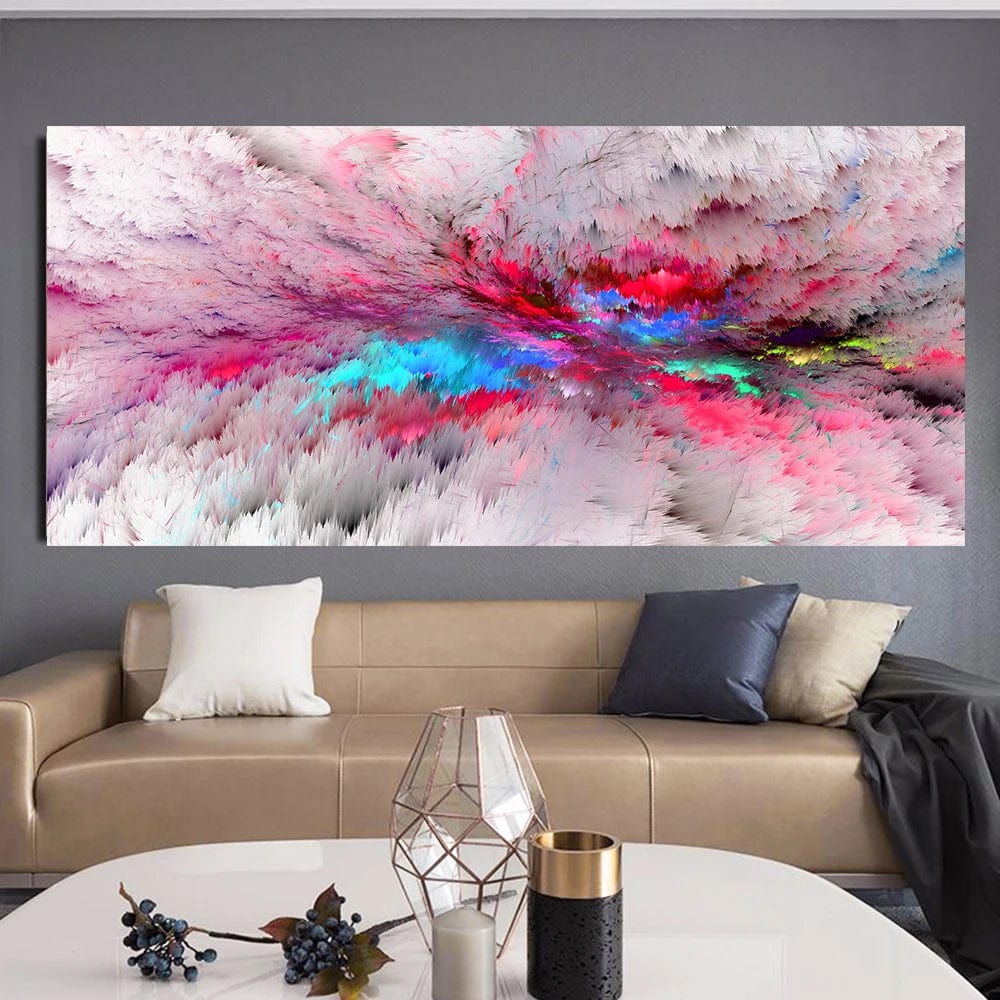 Canvanation QP10215-K / 80x185cm Affiche Peinture Abstraite Moderne