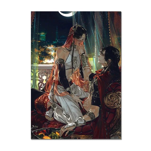 Canvanation Affiche Japonais Anime Tian Guan Ci Fu