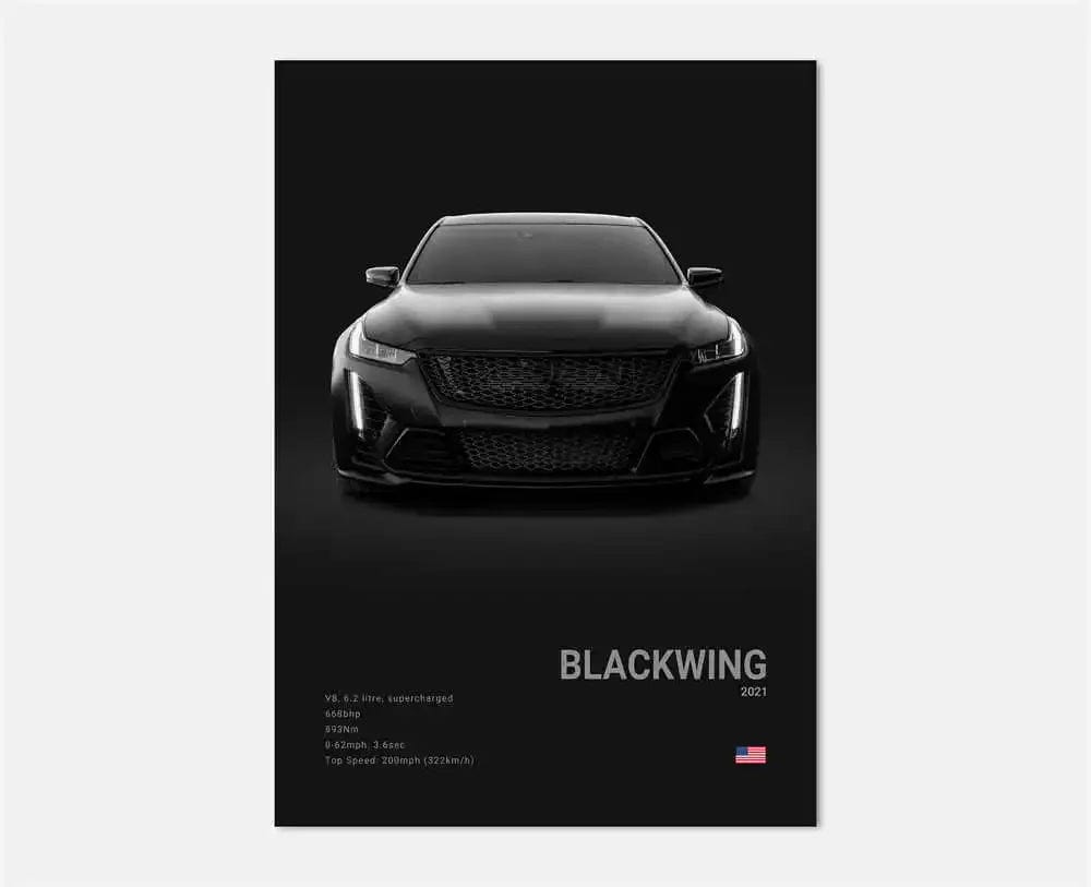 Canvanation 7 / 50x70cm Affiche Voiture De Sport