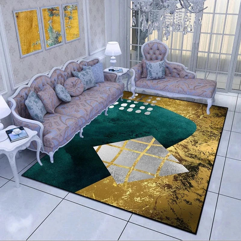 Canvanation BO-03 / 180x280cm Tapis De Salon Abstrait