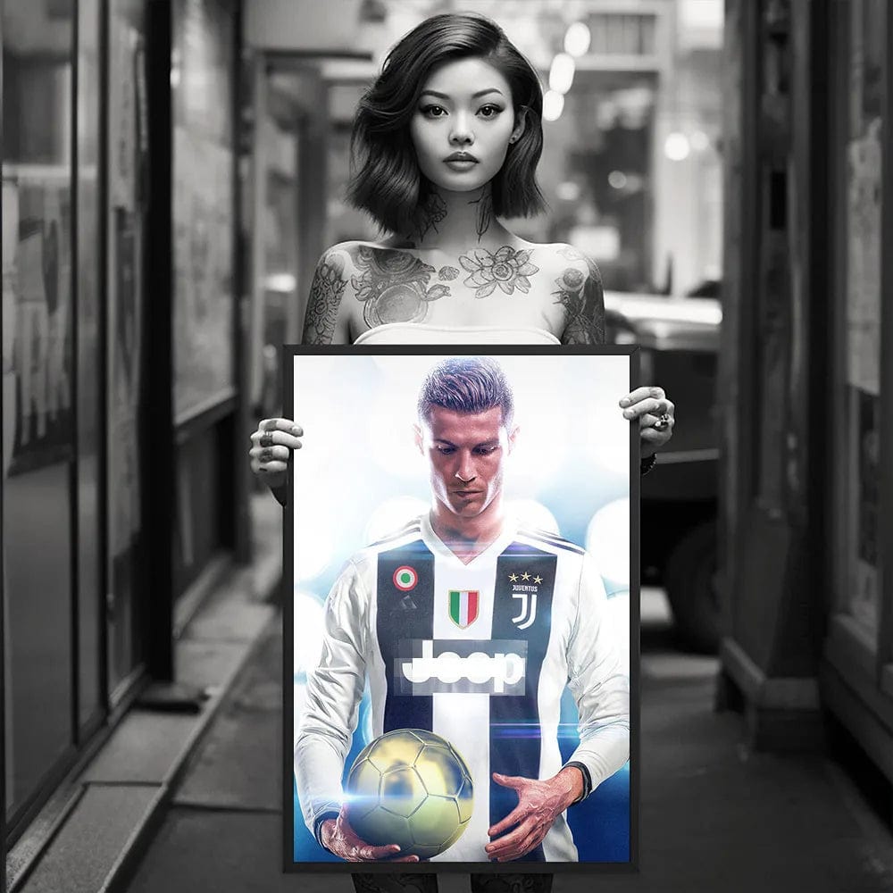Canvanation SP924 / A4 21x30cm Affiche Cristiano Ronaldo CR7