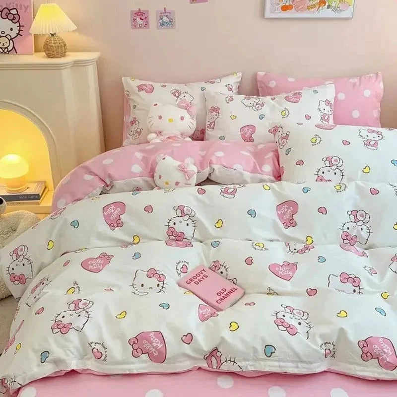 Canvanation Housse De Couette - Hello Kitty