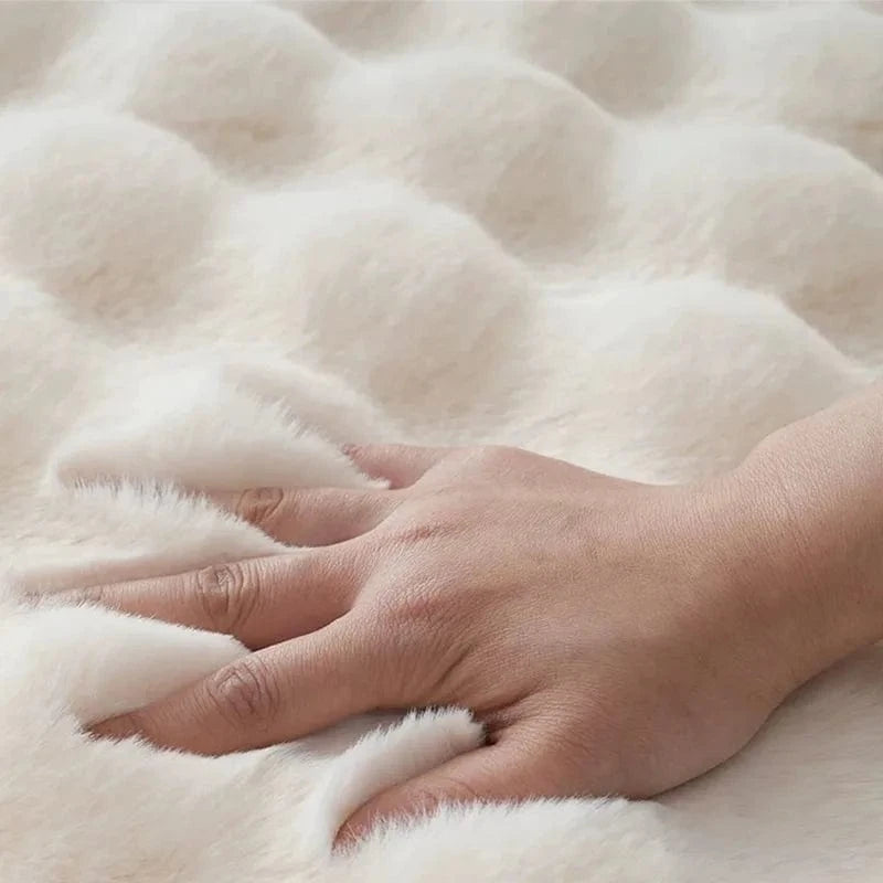 Canvanation Tapis De Chambre - Rond Super Moelleux De Couleur Unie