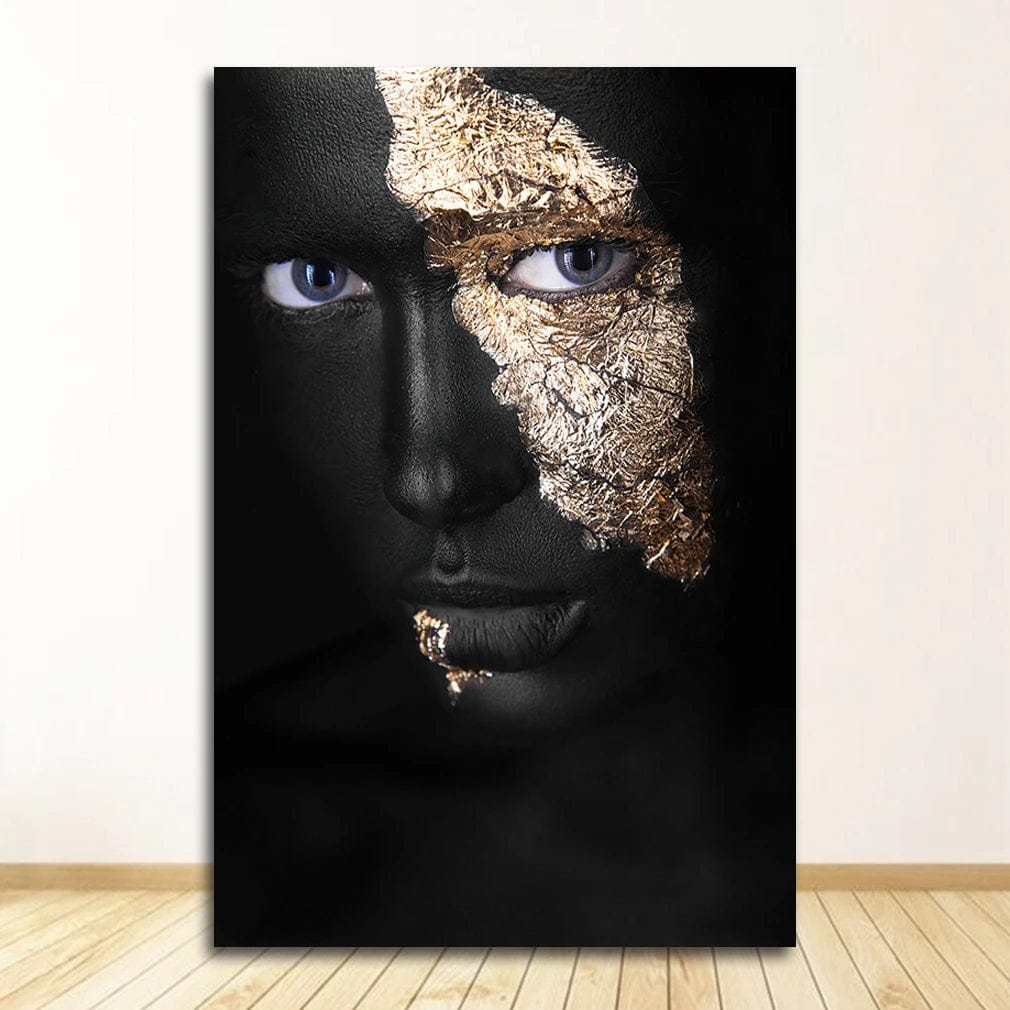 Canvanation 0518XX03 / 40x50cm Affiche Femme Africaine Noir