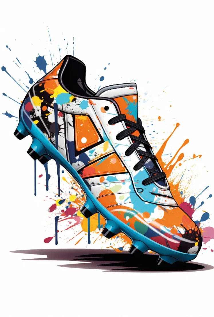 Canvanation 2 / 50x70cm Affiche Football Graffiti Pop Art