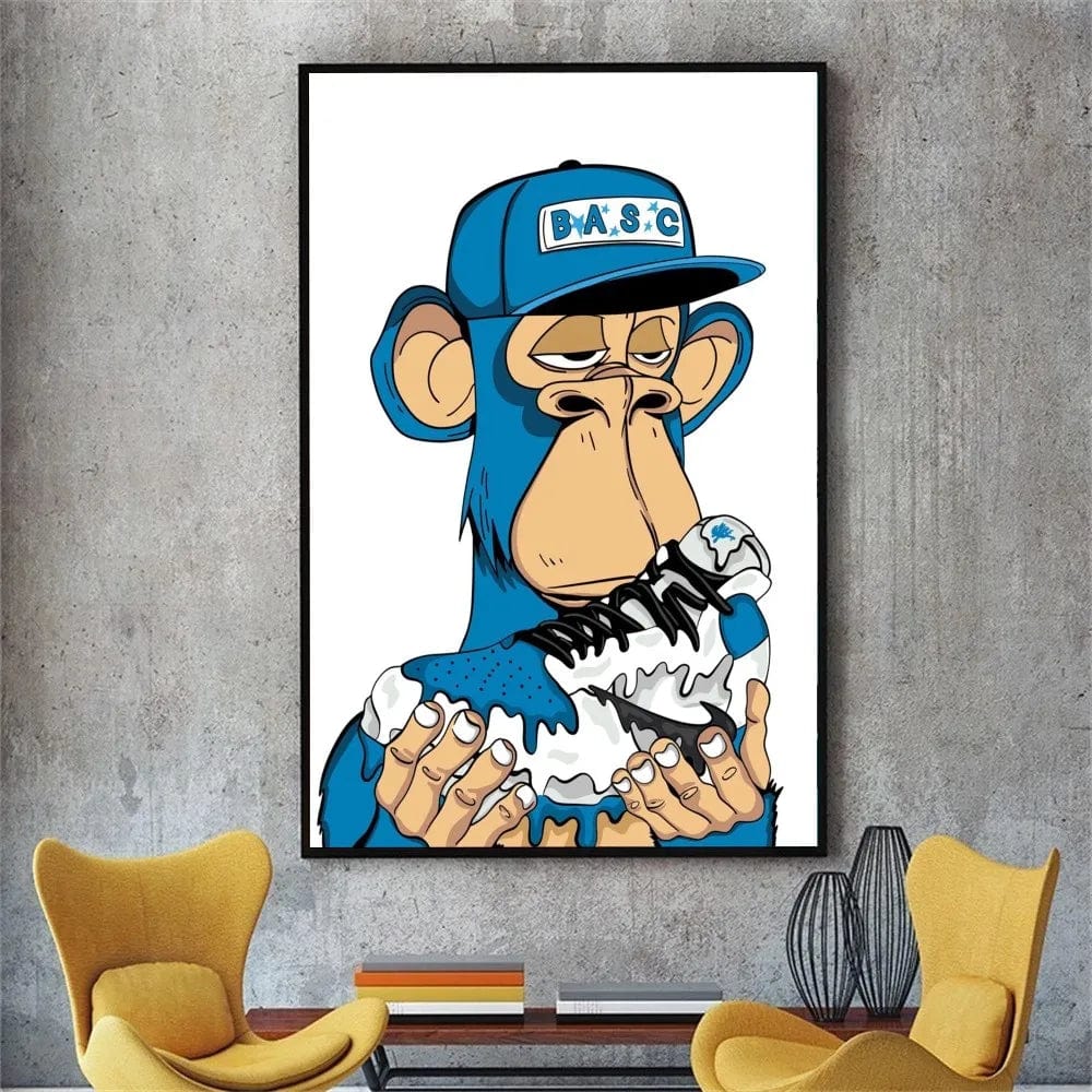 Canvanation z2 / 21x30cm Poster Ape Sneaker