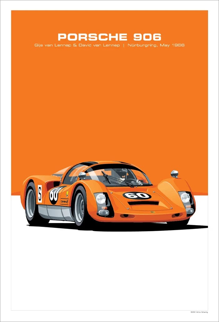 Canvanation 18 / 30x40cm Affiche Retro Voiture GTR