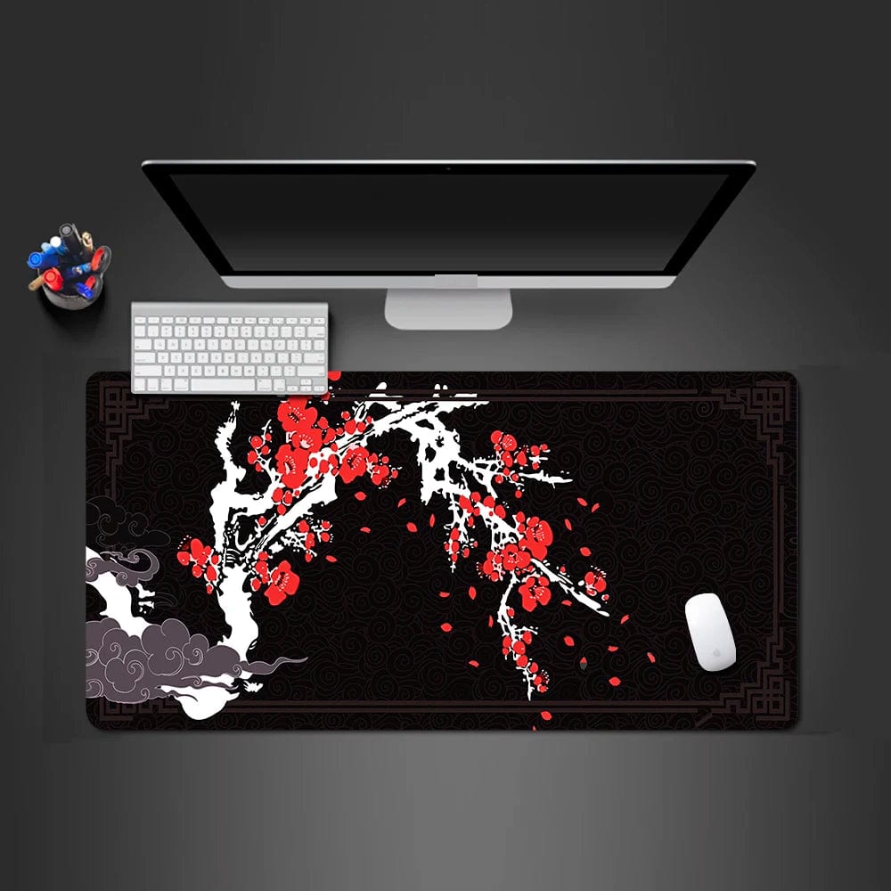 Canvanation 400X900X3mm Tapis De Souris - Cerisier Japonais