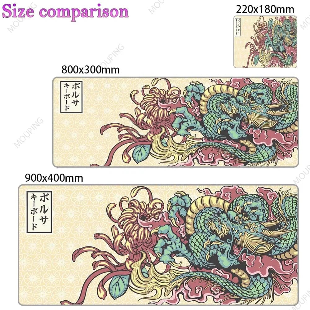 Canvanation 9 / 90x40x4 Cm Tapis De Souris - Dragon