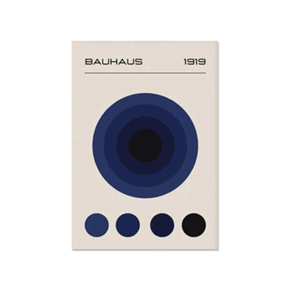 Canvanation C / 20x30cm Affiche Bauhaus Moderne Salon