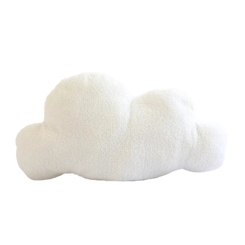 Canvanation Nuage Blanc / 38x22cm Coussin en forme de nuage - Confort et Élégance pour Votre Assise