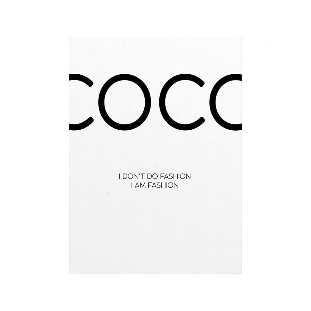 Canvanation 50x70cm / Picture 7 Cadre Chanel Deco