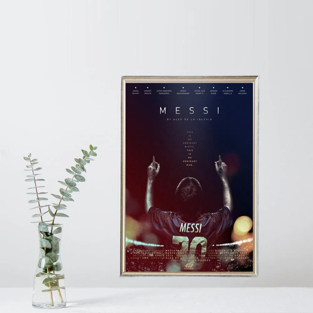 Canvanation SP679 / A4 21x30cm Affiche Football Messi Ronaldo