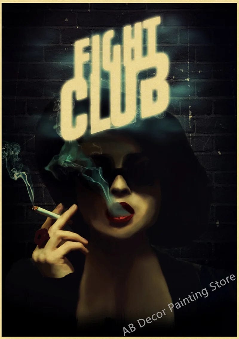 Canvanation 42 / 42cmx30cm Poster Film Vintage Fight Club
