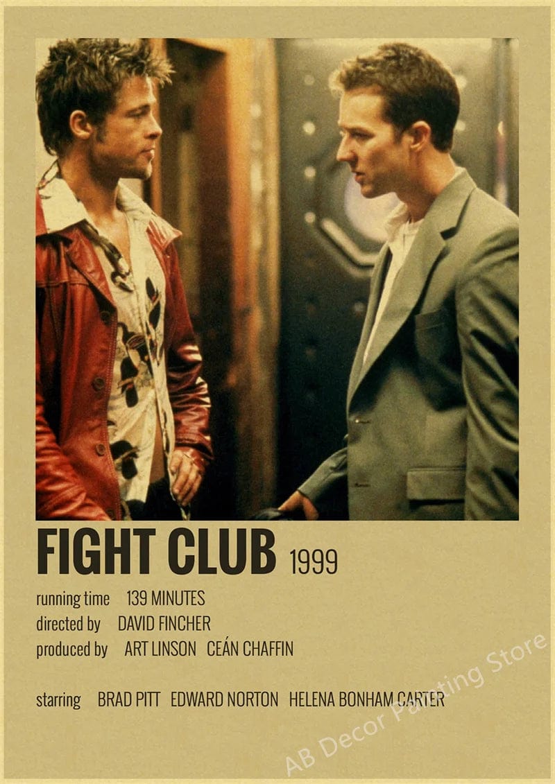 Canvanation 48 / 42cmx30cm Poster Film Vintage Fight Club