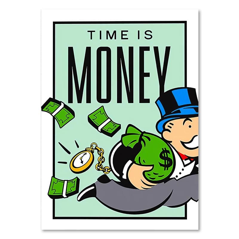 Canvanation 21x30cm / TM0002-17 Monopoly Affiche Motivation