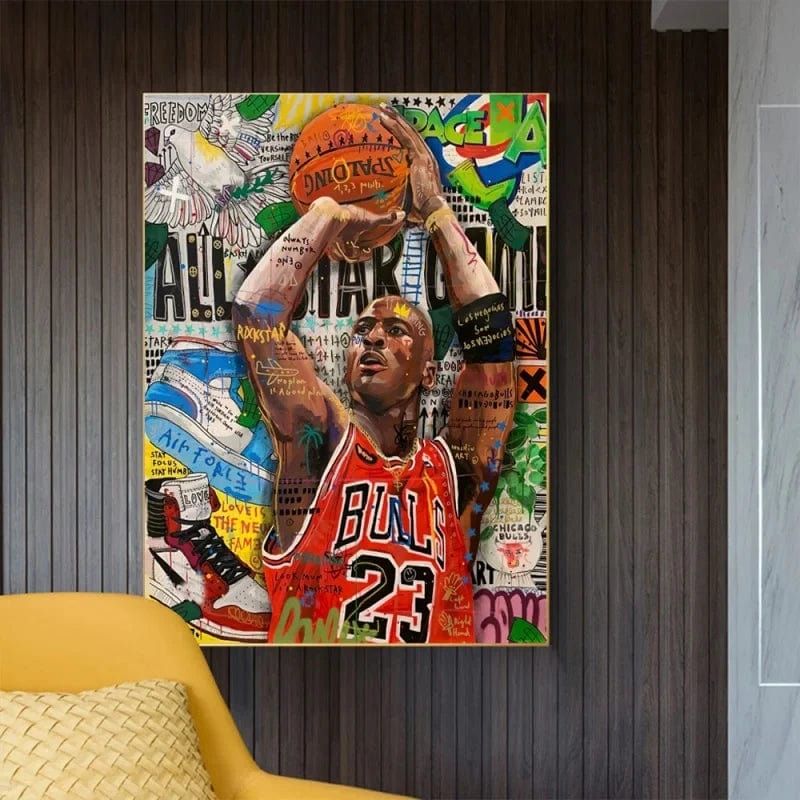 Canvanation Affiche Pop Art Sport Magasine