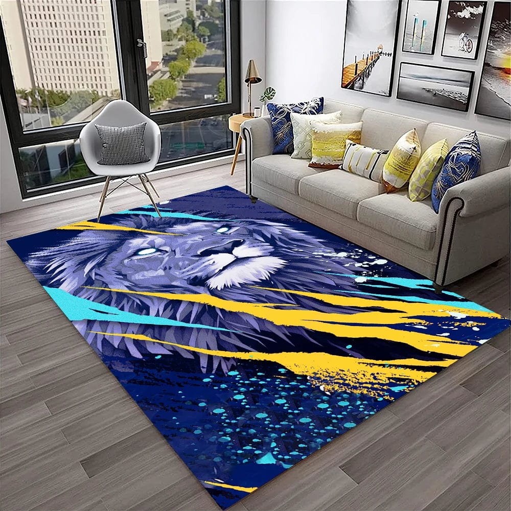 Canvanation 20 / 100x150cm Tapis De Chambre - 3D Dream Lion Animal