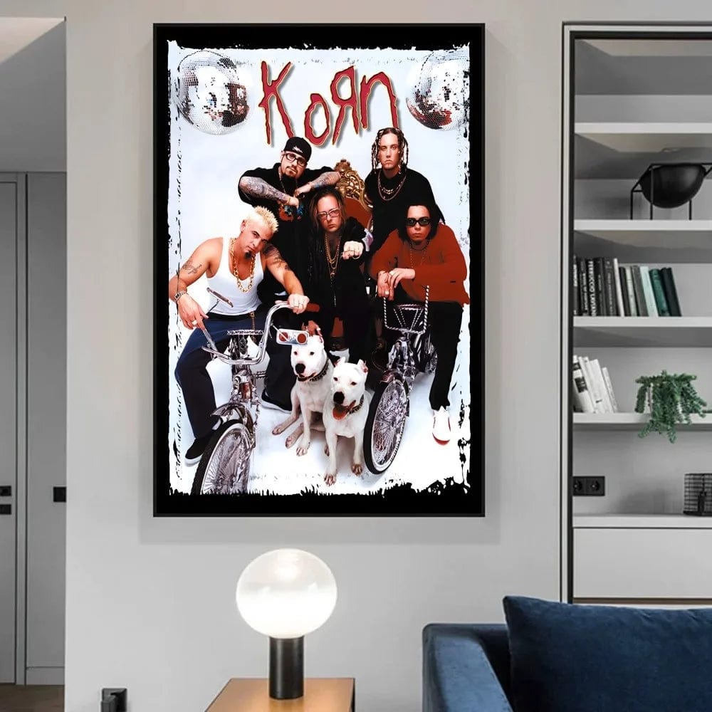 Canvanation z5 / 30x40cm Poster Rock Vintage K-korn