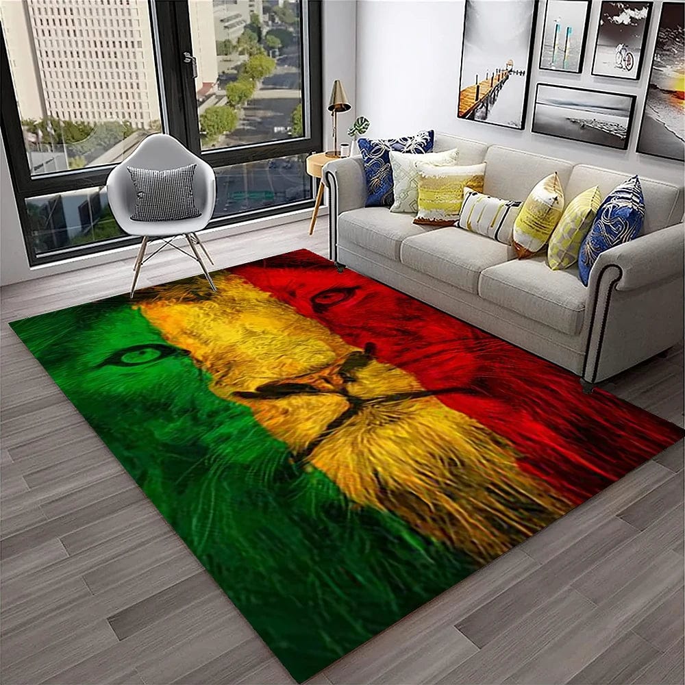 Canvanation 10 / 120x160cm Tapis De Chambre - 3D Dream Lion Animal