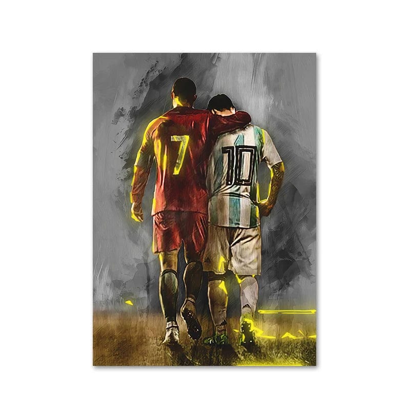 Canvanation WG838 / 30X42cm Affiche Joueur De Football
