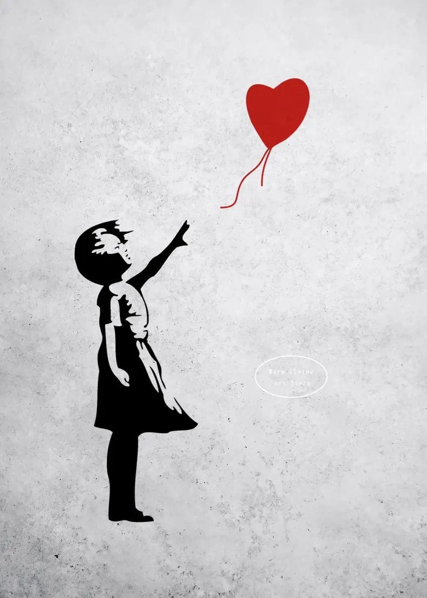 Canvanation Affiche Banksy Street Art Chambre