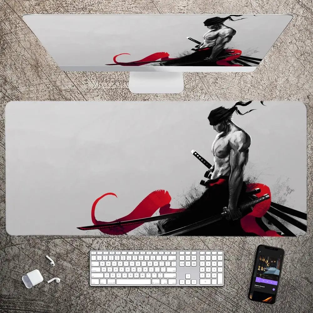 Canvanation z6 / 900x400x5mm Tapis De Souris - Anime Japonais One Piece Luffy Zoro