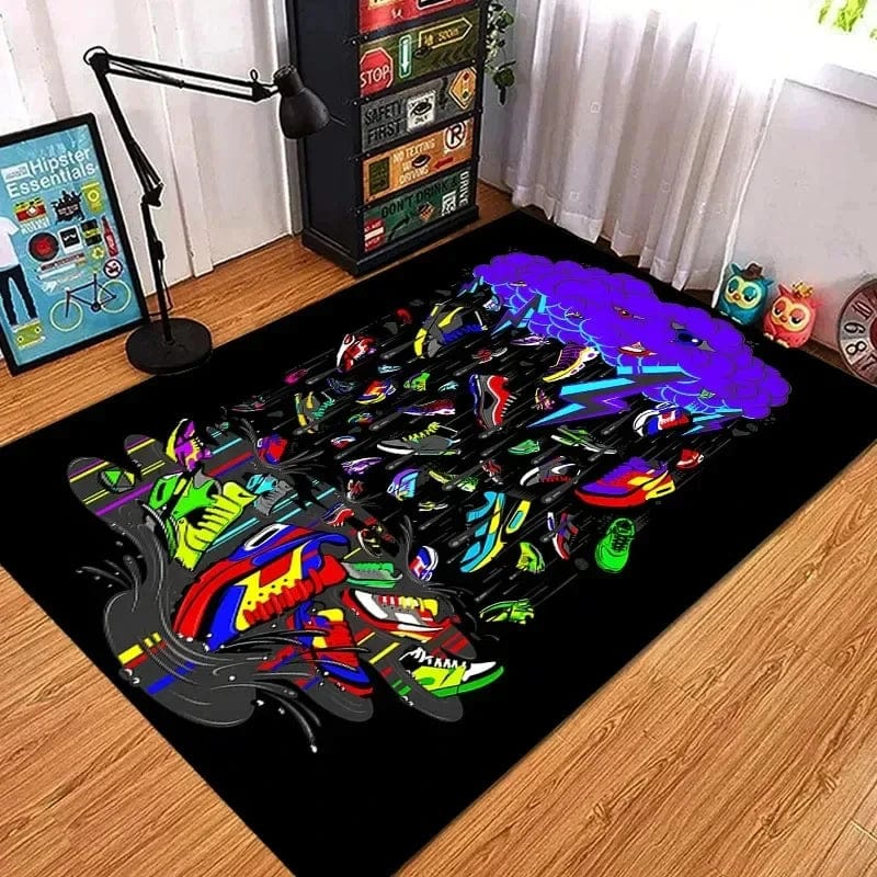 Canvanation 11 / 120x160cm Tapis De Chambre - Sneakers