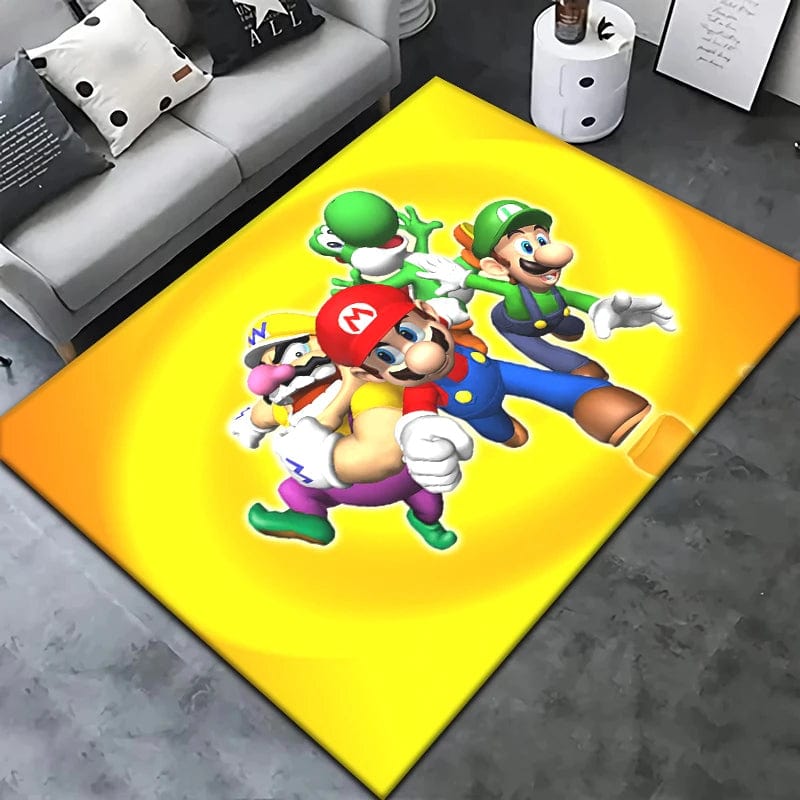 Canvanation model12 / 80x120cm(31x47 in) Tapis De Chambre - Super Mario Game HD