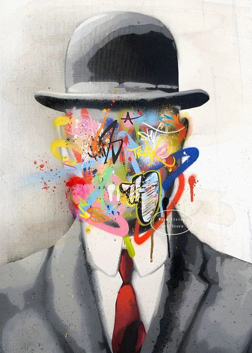 Canvanation Affiche Banksy Street Art Chambre