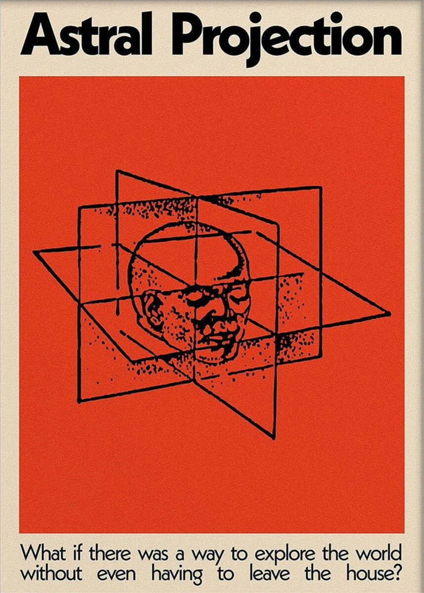 Affiche Abstrait Art Japonais
