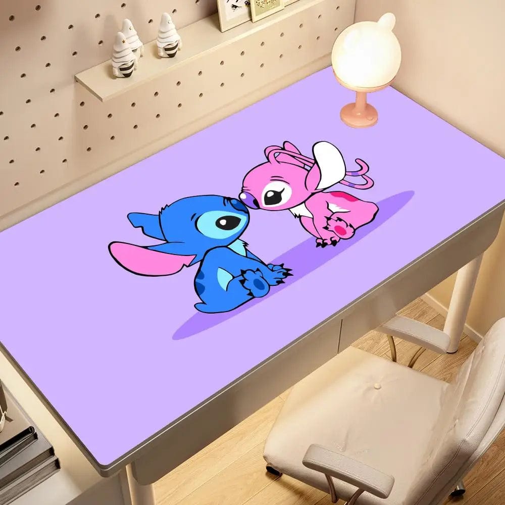 Canvanation BLACK-7 / 900x400x3mm Tapis De Souris - Kawaii Stitch Anime